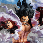 Onepiece Portrait of Pirates: Sa-Max Luffy Snake Man PVC Figure, Multicolor